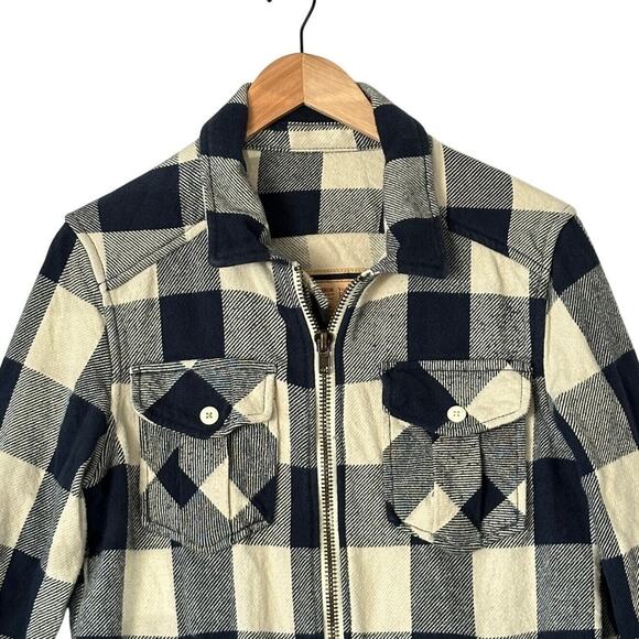Arizona Jean Co Women Jacket Sz S Buffalo Plaid Flannel Shacket Gorp Outdoors - Picture 3 of 10